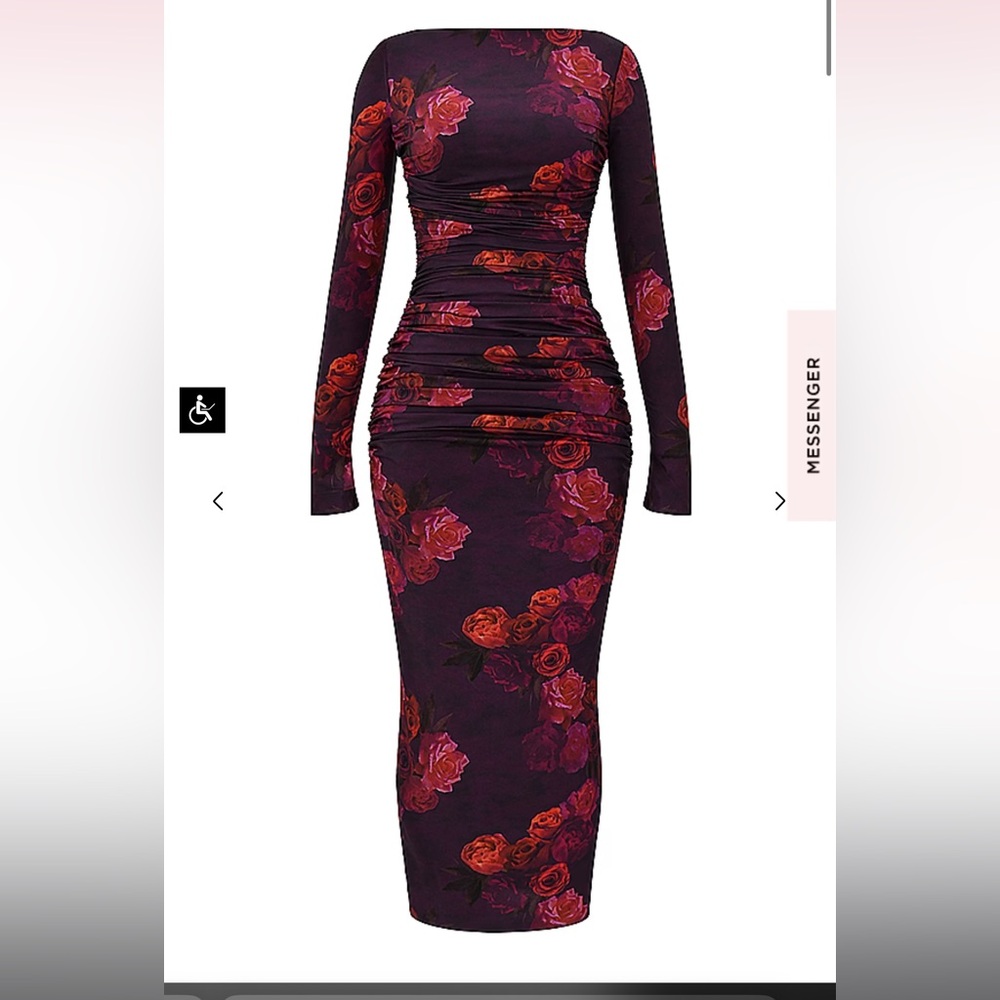 House of CB Lanetta Georgette Dress - Picture 4 of 8